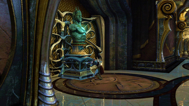 It opens two chambers on the right side of corridor - Riddles of Statues, Way to the Tombs - Chapter 10: The Temple of Delphi - God of War: Ascension - Game Guide and Walkthrough