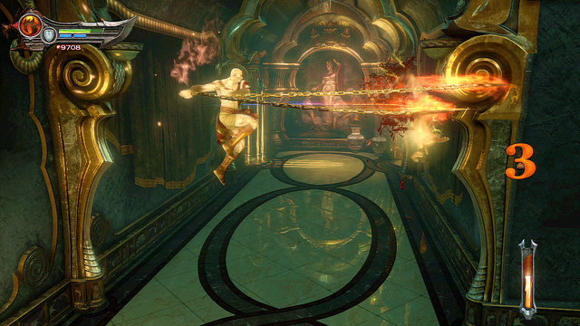 Fighting her, remember that she also will evade - Riddles of Statues, Way to the Tombs - Chapter 10: The Temple of Delphi - God of War: Ascension - Game Guide and Walkthrough