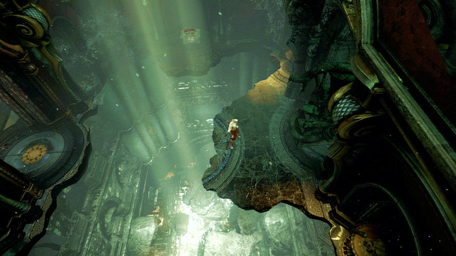 Then go to the corridor and the second open chamber - Riddles of Statues, Way to the Tombs - Chapter 10: The Temple of Delphi - God of War: Ascension - Game Guide and Walkthrough