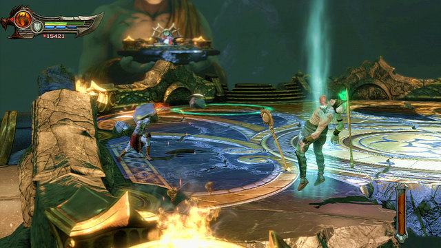 Now you have to finish him - Walkthrough - Chapter 12: The Oracles Chamber - God of War: Ascension - Game Guide and Walkthrough