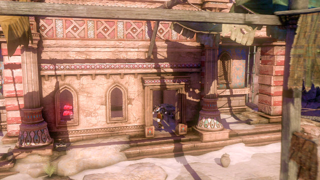 Move towards the screen and right - Walkthrough - Chapter 14: The Cistern (pt. 2) - God of War: Ascension - Game Guide and Walkthrough