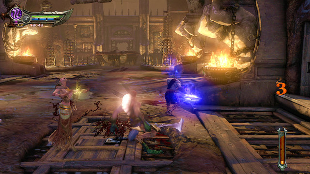 Here, youll fight Witch and then Medusa - Walkthrough - Chapter 17: Martyrs Chamber - God of War: Ascension - Game Guide and Walkthrough