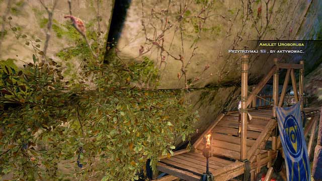 You find a red chest under the scaffold and a white one behind it - Centaurs and the Foot of Apollo - Chapter 19: The Foot of Apollo - God of War: Ascension - Game Guide and Walkthrough