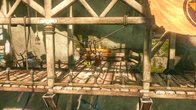 Go left, heal and get mana from chests - Walkthrough - Chapter 22: The Ribs of Apollo - God of War: Ascension - Game Guide and Walkthrough