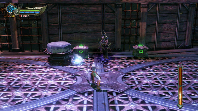 Now a longer encounter with few waves of enemies awaits - Walkthrough - Chapter 26: Eyes of Apollo - God of War: Ascension - Game Guide and Walkthrough