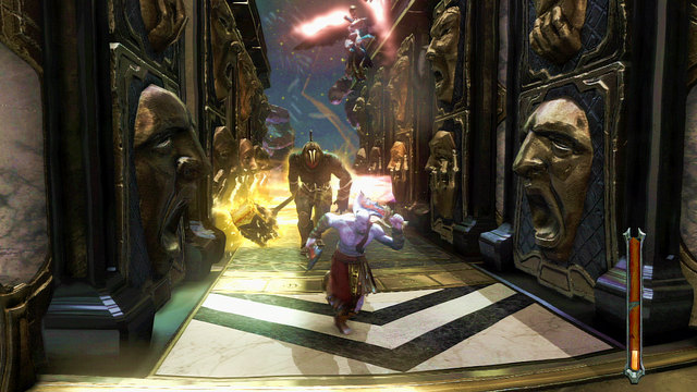 Especially difficult moment comes when Talos gets angry - Walkthrough - Chapter 28: The Trial of Archimedes - God of War: Ascension - Game Guide and Walkthrough