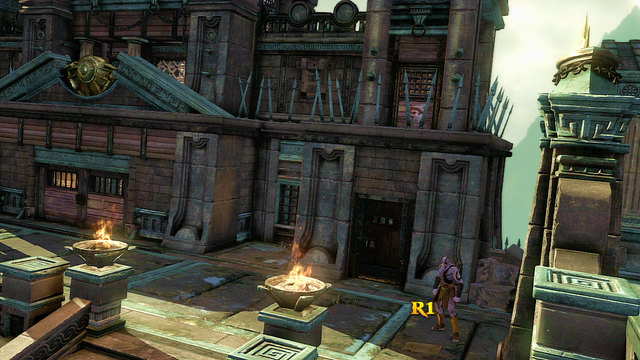 Again the story moves back to the present time - Walkthrough - Chapter 29: The Fury Citadel - God of War: Ascension - Game Guide and Walkthrough