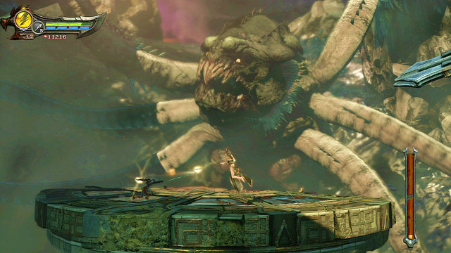 Finally, Fury will help the monster - Walkthrough - Chapter 30: Alectos Chamber - God of War: Ascension - Game Guide and Walkthrough