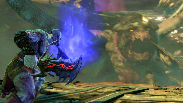 When the Fury dies, finish Alecto - Walkthrough - Chapter 30: Alectos Chamber - God of War: Ascension - Game Guide and Walkthrough