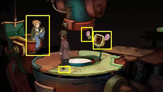 Speak with Toni - Prologue of Goodbye Deponia - Walkthrough - Goodbye Deponia Guide