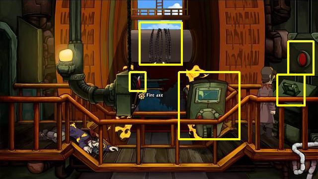 Speak with Barry, Rufus fan - Prologue of Goodbye Deponia - Walkthrough - Goodbye Deponia Guide