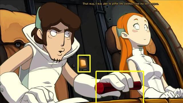 Rufus is left alone - Get out of trouble | To rescue Goal and Deponia in Goodbye Deponia - To rescue Goal and Deponia - Goodbye Deponia Guide