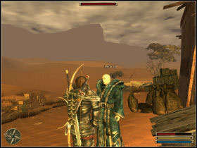 Nefarius lives in an oasis north from Ishtar - Mora Sul - Varant - Gothic 3 - Game Guide and Walkthrough