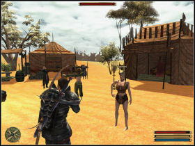 This time he wants you to take some artifact to Murat (he lives in the oasis near the city) - Mora Sul - Varant - Gothic 3 - Game Guide and Walkthrough