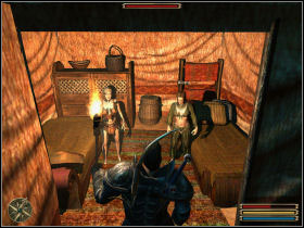 You have to go outside the city to Murat's oasis - Mora Sul - Varant - Gothic 3 - Game Guide and Walkthrough