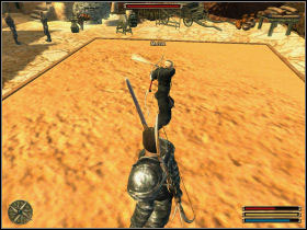 You can face Musan after defeating Makas - Ishtar - Varant - Gothic 3 - Game Guide and Walkthrough