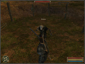 Grubuz is an Orc stationing in Lago - Lago - Varant - Gothic 3 - Game Guide and Walkthrough