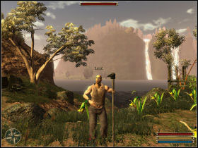 Rasul orders you to destroy the group of bloodflies invading his swampweed farm - Lago - Varant - Gothic 3 - Game Guide and Walkthrough