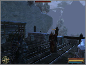 Pyran is a magician you find on the monastery's courtyard - Monastery - Nordmar - Gothic 3 - Game Guide and Walkthrough