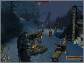 Leif suggests the wolf hunting - Fire Clan - Nordmar - Gothic 3 - Game Guide and Walkthrough