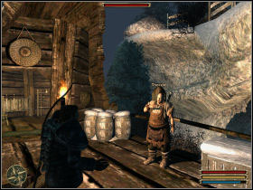 Thorald wants o participate in a battle but he has no armor - Fire Clan - Nordmar - Gothic 3 - Game Guide and Walkthrough