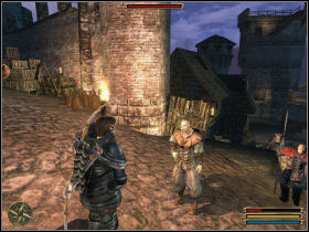 When talking to Abe ask what he needs - Vengard - Myrtana - Gothic 3 - Game Guide and Walkthrough