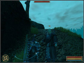 Ali is a fat Hashishin walking around in Faring - Faring - Myrtana - Gothic 3 - Game Guide and Walkthrough