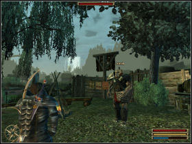 Irmak lost his halberd - Silden - Myrtana - Gothic 3 - Game Guide and Walkthrough