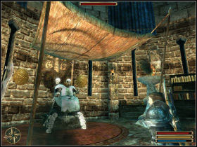 Your job is to find druid Runak (Bollock's party hunt for him) and kill him - Geldern - Myrtana - Gothic 3 - Game Guide and Walkthrough