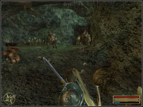 You have to go down (the farm stands on a hill) and look for the entrance to the cave - Trelis - Myrtana - Gothic 3 - Game Guide and Walkthrough