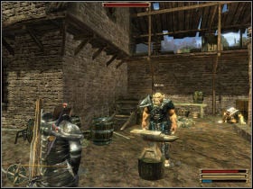 Milok wants to get his old sword back - Trelis - Myrtana - Gothic 3 - Game Guide and Walkthrough