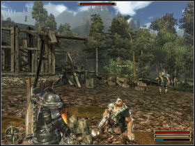 Kappoth blames the Rangers for devastation of the farm - Trelis - Myrtana - Gothic 3 - Game Guide and Walkthrough