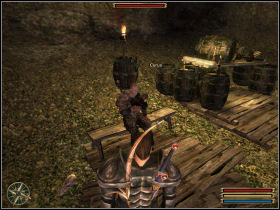 Cyrus is one of mercenaries working for Orcs in Cape Dun - Cape Dun - Myrtana - Gothic 3 - Game Guide and Walkthrough