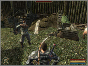 The underground agent is the slave digging filth - Reddock - Myrtana - Gothic 3 - Game Guide and Walkthrough