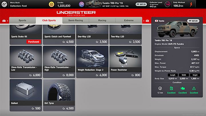 The aforementioned race in Colorado Springs also forces you to wear Dirt tires - Gran Turismo 7: Career mode - Chapters / Menus 21-30 - Career - Gran Turismo 7 Guide