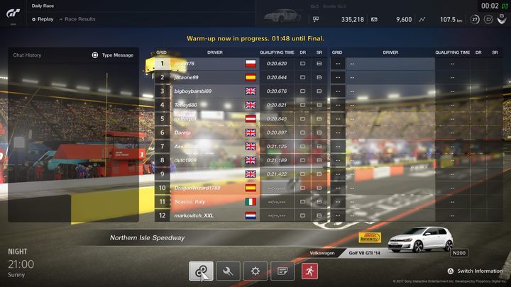 Pole position in daily races is a total lottery. - Trophies in Gran Turismo Sport - Tips and trophies - Gran Turismo Sport Game Guide