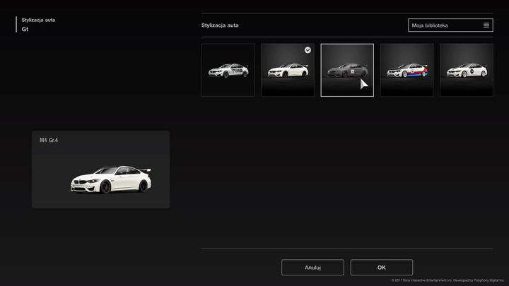 In the Workshop menu, you may change the car painting. - Editing decals in Gran Turismo Sport - Painting your car - Gran Turismo Sport Game Guide