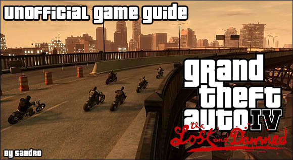 Grand Theft Auto IV: The Lost and Damned is the first official addition to the hit published in 2008 - Grand Theft Auto IV: The Lost and Damned - Game Guide and Walkthrough
