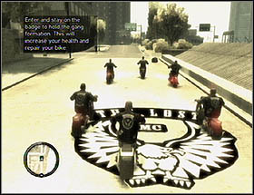 After the conversation with the mechanic, go to Angels of Death's headquarters - The Main Plot - Missions 1-5 - The Main Plot - Grand Theft Auto IV: The Lost and Damned - Game Guide and Walkthrough