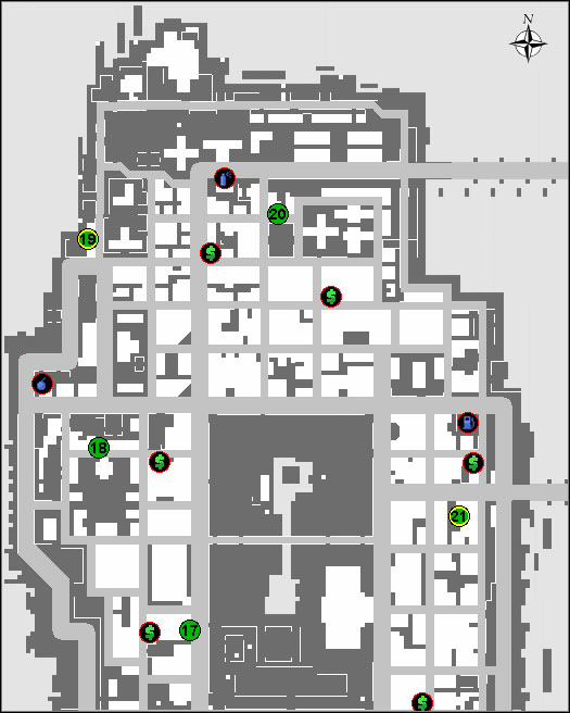 17 - The Basics - Hideouts, Scratch Cards, Stations and Shops - The Basics - Grand Theft Auto: Chinatown Wars - Game Guide and Walkthrough