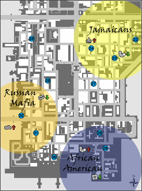Algonquin (South) - The Basics - Drugs - part 2 - The Basics - Grand Theft Auto: Chinatown Wars - Game Guide and Walkthrough