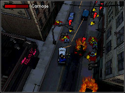 In this mission you're driving Zhou's pickup while he sits in the back with a minigun - Main Missions 11-20 - Missions - Grand Theft Auto: Chinatown Wars - Game Guide and Walkthrough