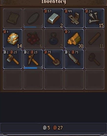 The game has 3 types of coins - bronze, silver and gold - Types of money and trade in Graveyard Keeper Game - Beginning and development - Graveyard Keeper Game Guide