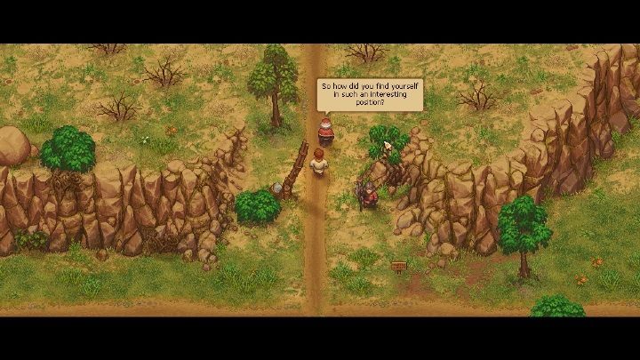 The first meeting with the Inquisitor takes place on the road to Witch Hill - this will happen after your first in-game week - When can I meet special NPCs - FAQ - Graveyard Keeper Game Guide