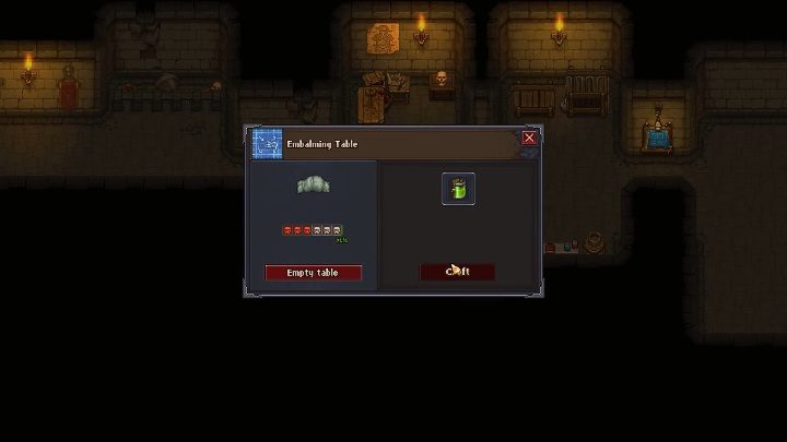 Improving corpse quality and embalming in Graveyard Keeper? - Graveyard