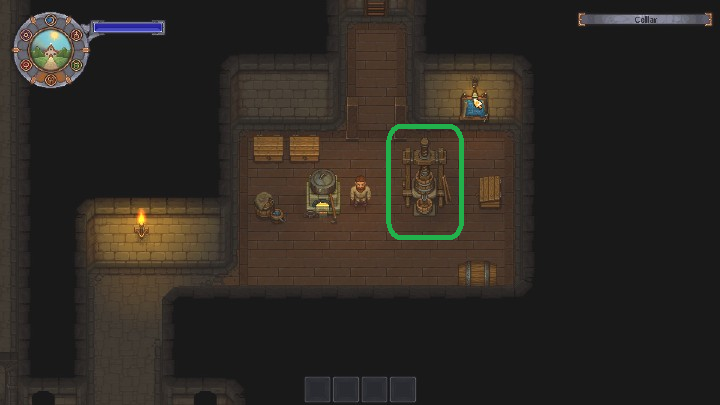 After buying the grape farming skill, you will be able to buy a machine for processing fruits - the Vine Press and Winemaking barrel - How to get wine in Graveyard Keeper? - Mission Tips - Graveyard Keeper Game Guide