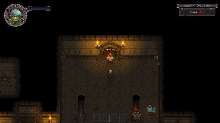 After getting 5 faith points (through masses) get to the Study table - Dungeons in Graveyard Keeper - Beginning and development - Graveyard Keeper Game Guide