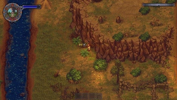 Examining vines - Blue, red, green and science points in Graveyard Keeper Game - Beginning and development - Graveyard Keeper Game Guide