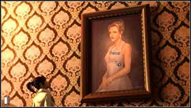 From the corridor upstairs, go down into the hall using the stairs right beside Sam's bedroom - Chapter 1 - p. 1 - Walkthrough - Gray Matter - Game Guide and Walkthrough