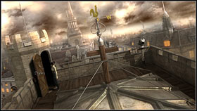 Leave the shop and head towards the Carfax Tower (down the screen) - Chapter 1 - p. 2 - Walkthrough - Gray Matter - Game Guide and Walkthrough